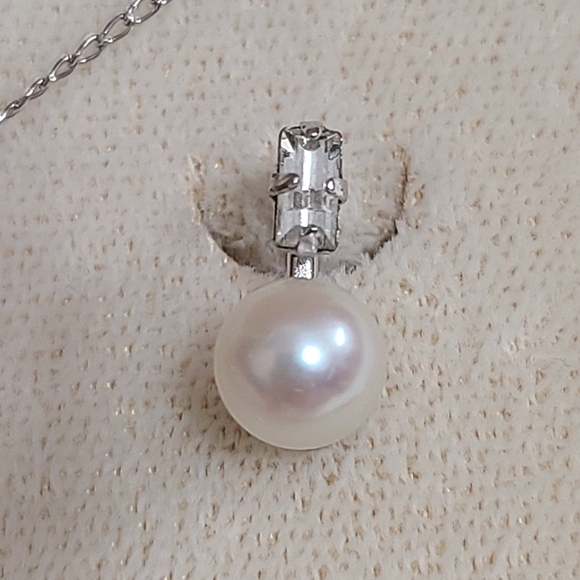 Vintage 50s Amco Jewels Pearl Necklace & Earring Set - Picture 4 of 5